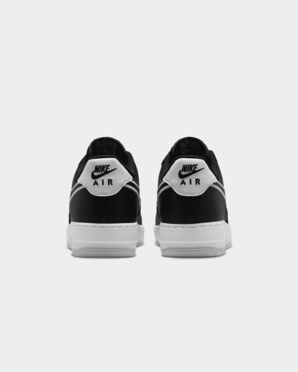 Кросівки чоловічі Nike Air Force 1 ’07 Embroidered Swoosh/Black