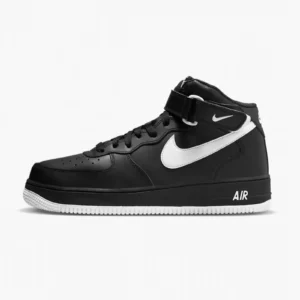 Кросівки чоловічі Nike Air Force 1 Mid ’07 Black/White