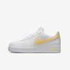 Кросівки чоловічі Nike Air Force 1 ’07 Jumbo Swoosh White Vivid Sulfur
