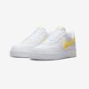 Кросівки чоловічі Nike Air Force 1 ’07 Jumbo Swoosh White Vivid Sulfur