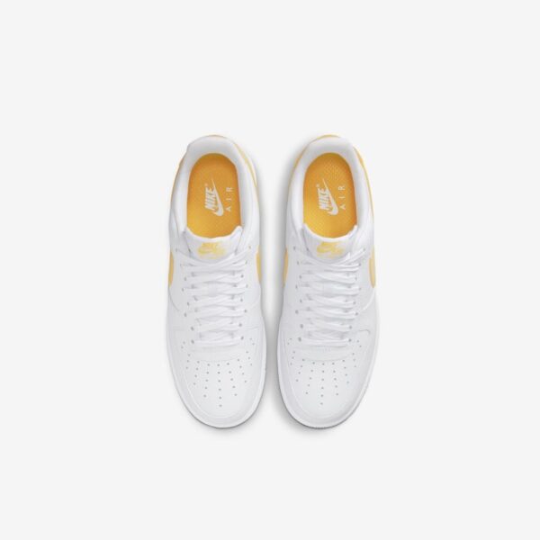 Кросівки чоловічі Nike Air Force 1 ’07 Jumbo Swoosh White Vivid Sulfur