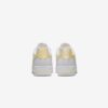 Кросівки чоловічі Nike Air Force 1 ’07 Jumbo Swoosh White Vivid Sulfur