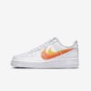 Кросівки чоловічі Nike Air Force 1 ’07 Spray Paint Swoosh/Safety Orange