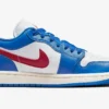 Кроссовки женские Nike W Air Jordan 1 Low Sport Blue/Gym Red