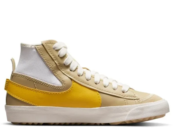 Кроссовки мужские Nike Blazer Mid 77 Jumbo Wheat Grass Vivid Sulfur