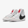 Кроссовки женские Nike W Blazer Mid 77 Jumbo White/Black