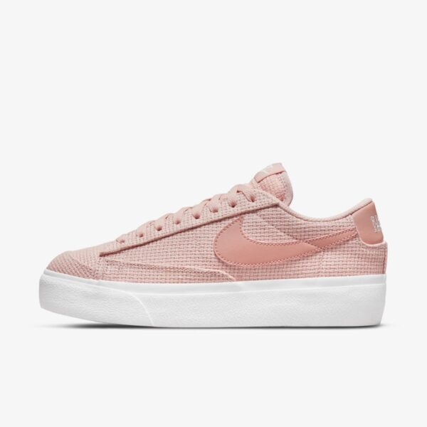 Кроссовки женские Nike W Blazer Low Platform Essential Pink Oxford