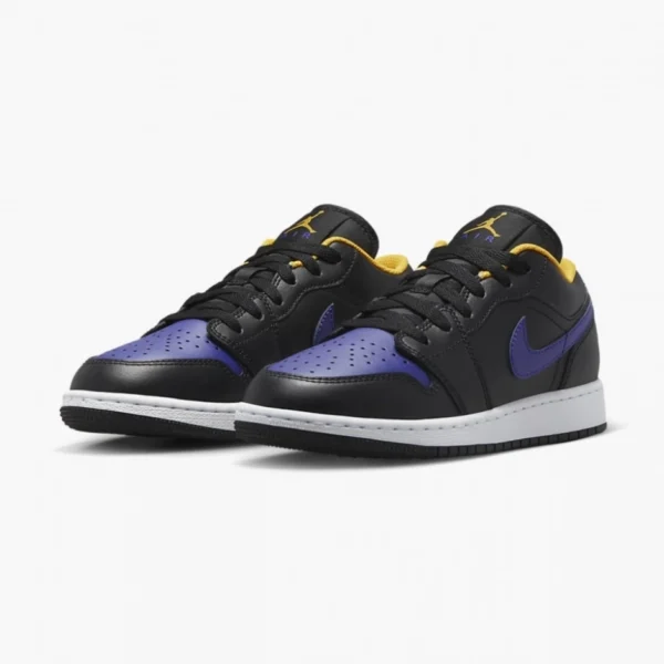 Кроссовки женские Nike Air Jordan 1 Low GS Lakers