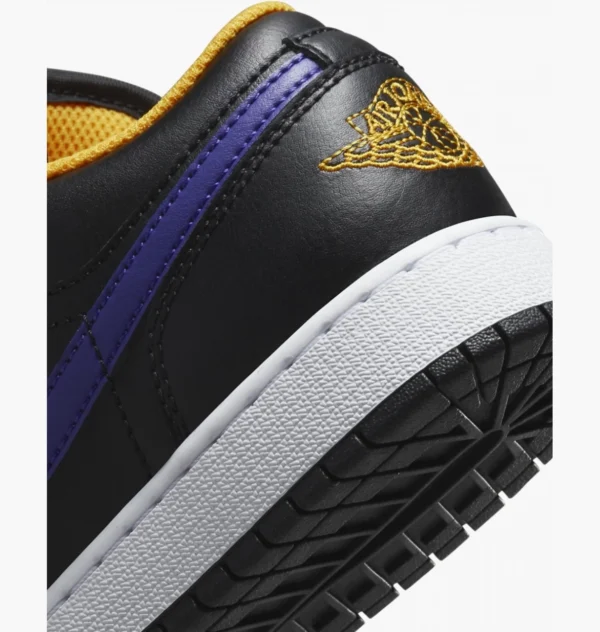 Кроссовки женские Nike Air Jordan 1 Low GS Lakers
