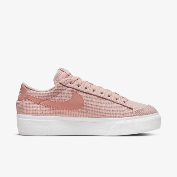 Кроссовки женские Nike W Blazer Low Platform Essential Pink Oxford