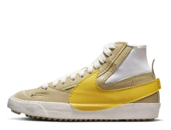 Кроссовки мужские Nike Blazer Mid 77 Jumbo Wheat Grass Vivid Sulfur