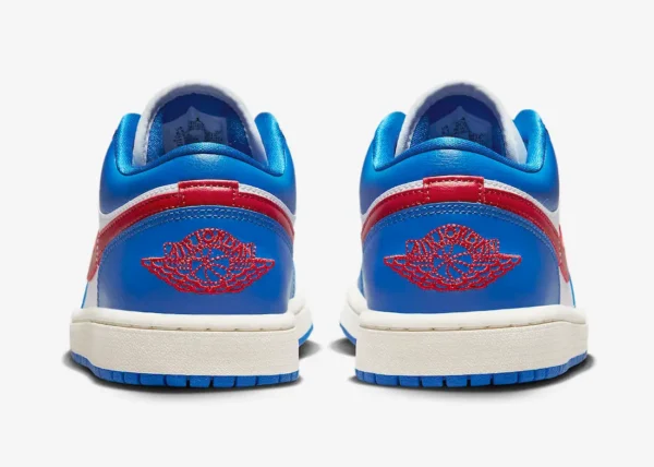 Кроссовки женские Nike W Air Jordan 1 Low Sport Blue/Gym Red