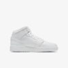 Кроссовки Nike Air Jordan 1 Mid GS Triple White