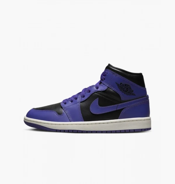 Кросівки жіночі Nike W Air Jordan 1 Mid Dark Concord
