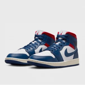 Кроссовки женские Nike W Air Jordan 1 Mid French Blue