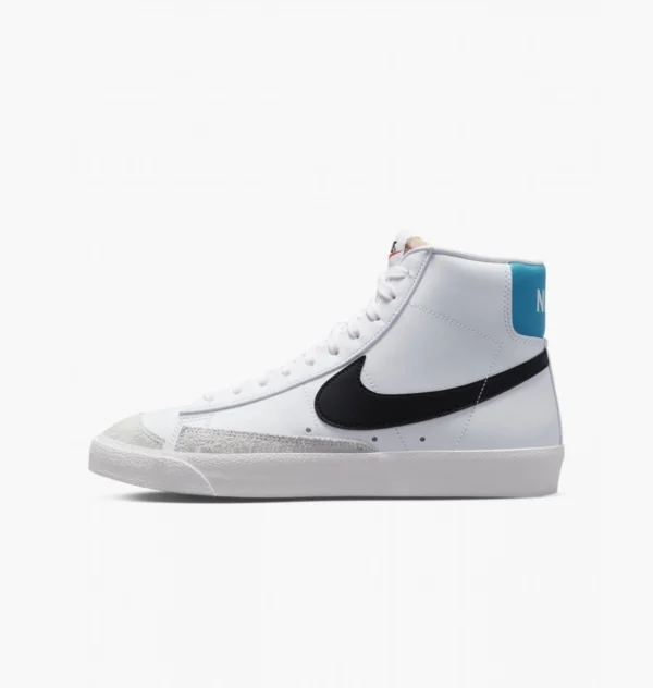 Кросівки чоловічі Nike Blazer Mid 77 Vintage White/Blue Lightning