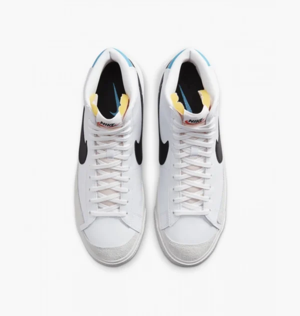 Кросівки чоловічі Nike Blazer Mid 77 Vintage White/Blue Lightning