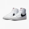Кросівки чоловічі Nike Blazer Mid 77 Vintage White/Blue Lightning