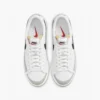 Кроссовки женские Nike W Blazer Low Platform White/Black
