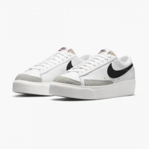 Кроссовки женские Nike W Blazer Low Platform White/Black