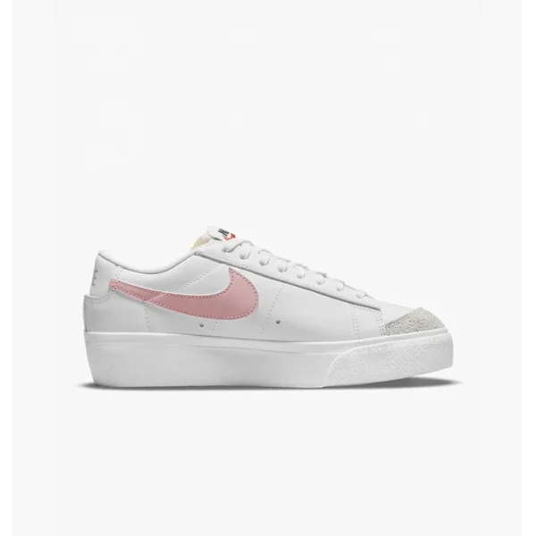 Кроссовки женские Nike W Blazer Low Platform White Pink Glaze