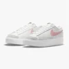 Кроссовки женские Nike W Blazer Low Platform White Pink Glaze