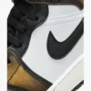 Кроссовки женские Nike Air Jordan 1 Mid SE GS Wear-Away Taxi