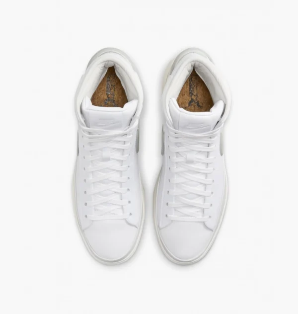 Кросівки чоловічі Nike Blazer Phantom Mid White Light Pumice