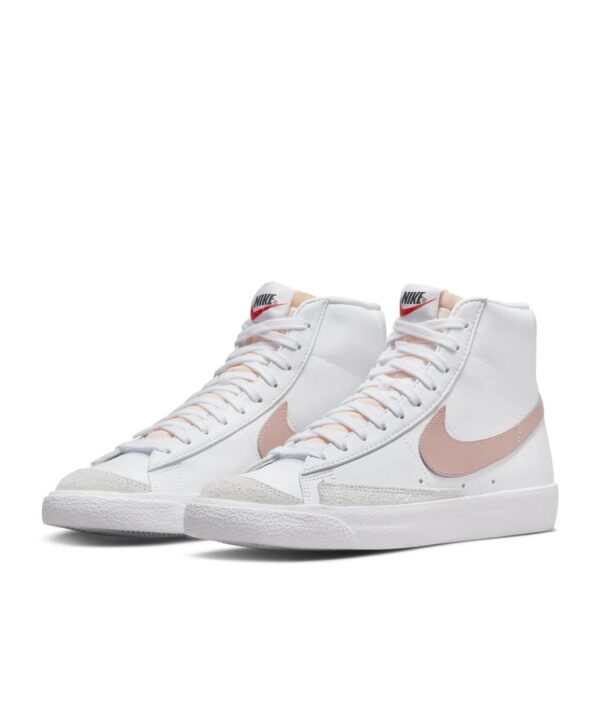 Кроссовки женские Nike W Blazer Mid 77 Vintage White Pink Oxford