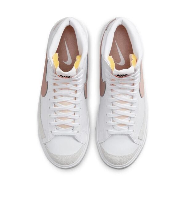 Кроссовки женские Nike W Blazer Mid 77 Vintage White Pink Oxford