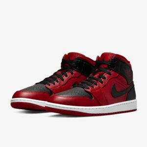 Кроссовки мужские Nike Air Jordan 1 Mid Reverse Bred