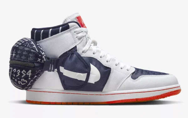 Кросівки чоловічі Nike Air Jordan 1 Retro High Utility Quai 54