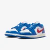 Кроссовки женские Nike W Air Jordan 1 Low Sport Blue/Gym Red