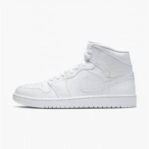 Кросівки чоловічі Nike Air Jordan 1 Mid Triple White