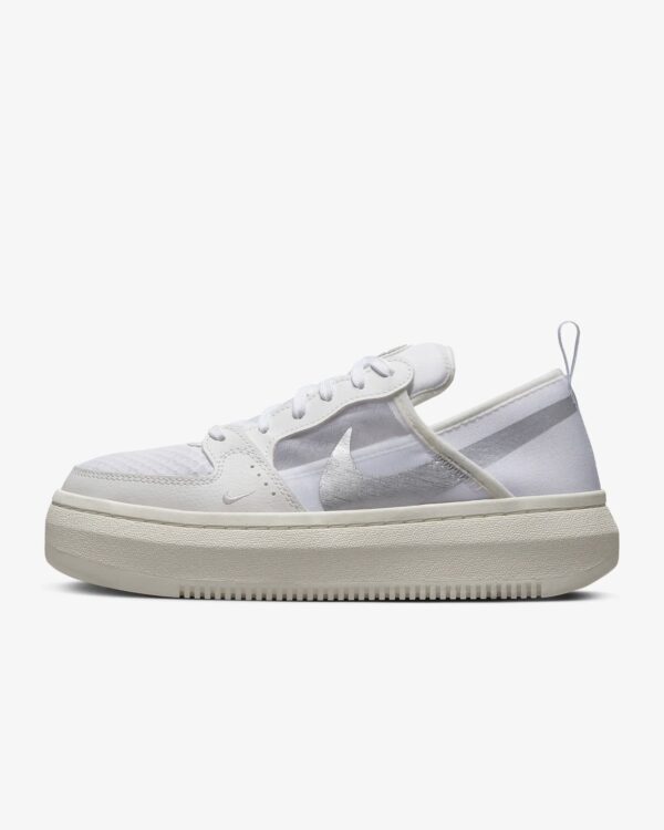 Кросівки жіночі Nike W Court Vision Alta White Metallic Silver