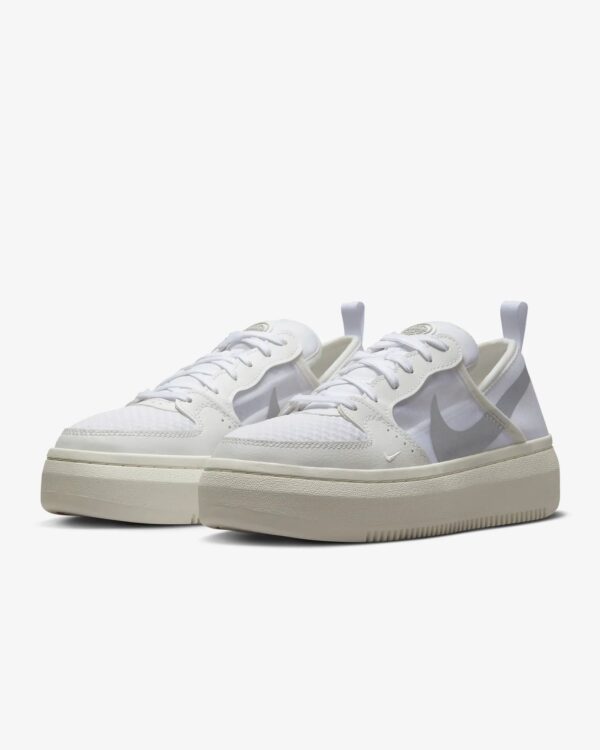 Кросівки жіночі Nike W Court Vision Alta White Metallic Silver