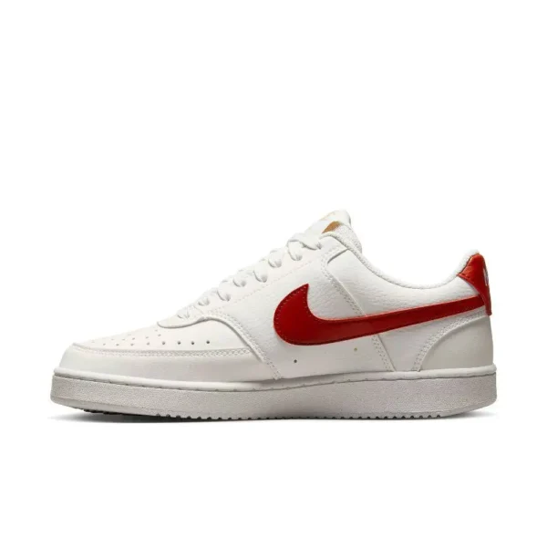 Кросівки жіночі Nike W Court Vision Low Next Nature White Red
