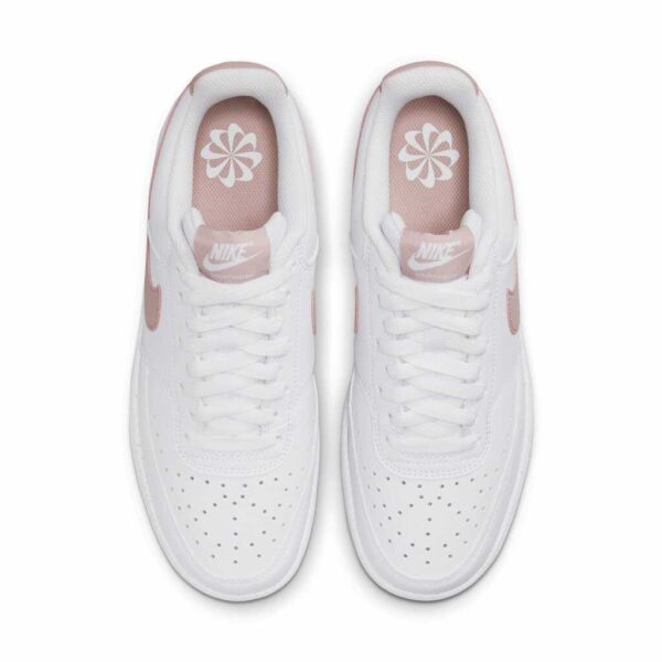 Кросівки жіночі Nike W Court Vision Low Next Nature White Pink Oxford