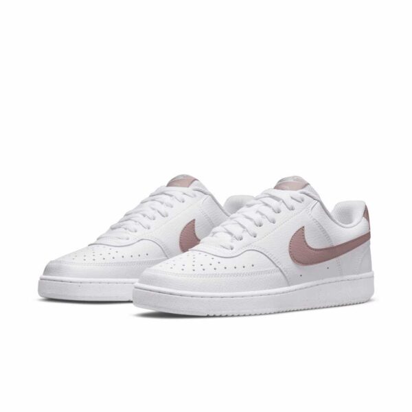 Кросівки жіночі Nike W Court Vision Low Next Nature White Pink Oxford