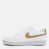 Кросівки жіночі Nike W Court Vision Low Next Nature White Metallic Gold