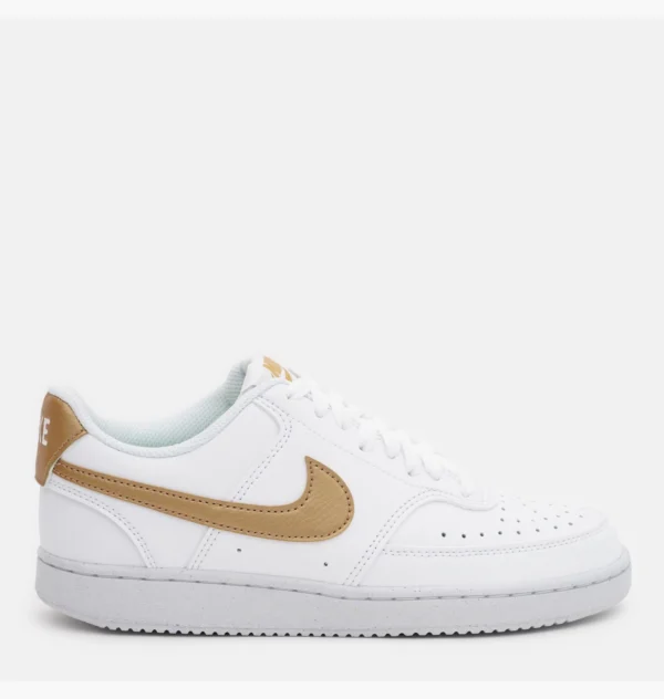 Кросівки жіночі Nike W Court Vision Low Next Nature White Metallic Gold