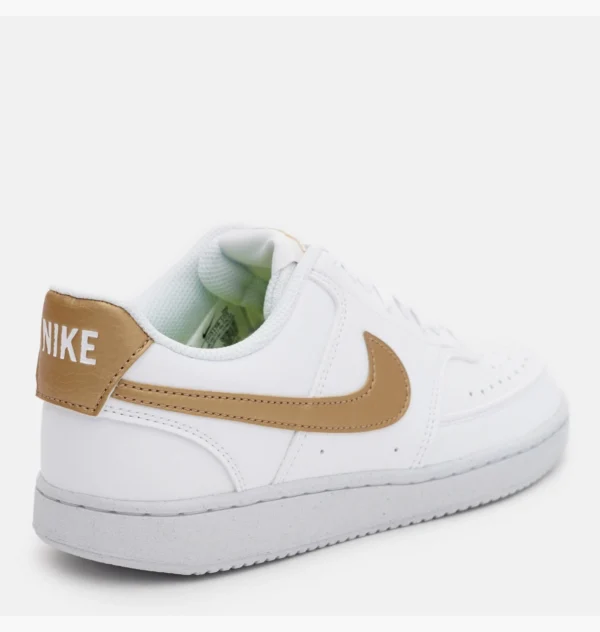 Кросівки жіночі Nike W Court Vision Low Next Nature White Metallic Gold