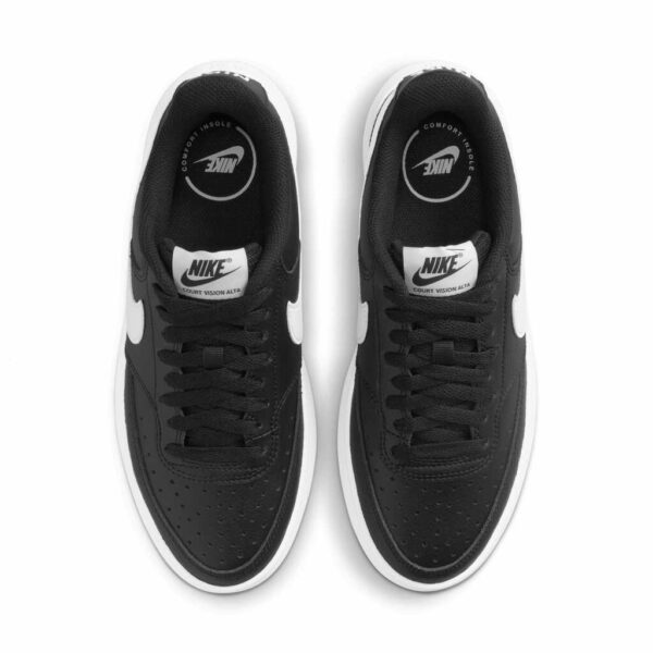 Кроссовки женские Nike W Court Vision Alta Black White