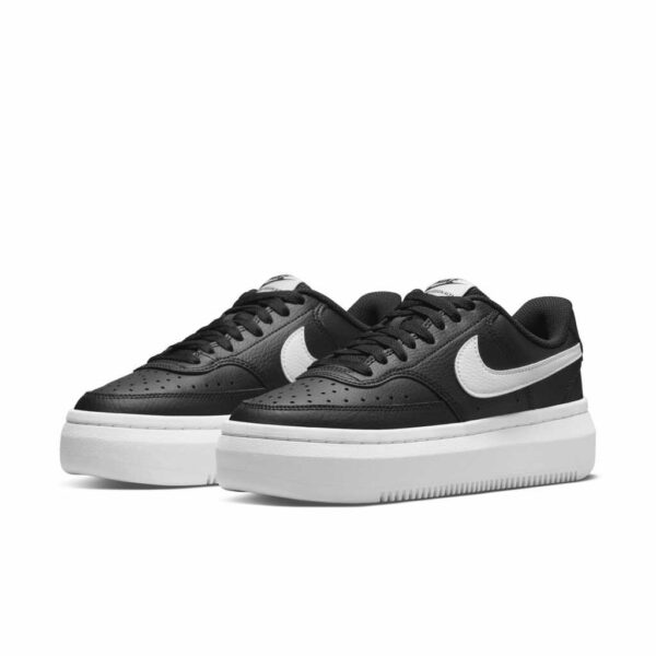 Кроссовки женские Nike W Court Vision Alta Black White