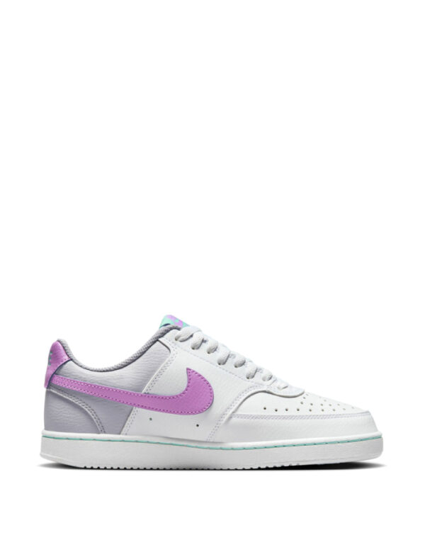 Кросівки жіночі Nike W Court Vision Low Next Nature White Rush Fuchsia