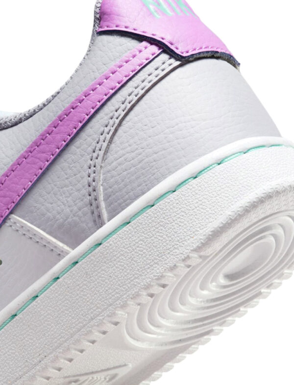 Кросівки жіночі Nike W Court Vision Low Next Nature White Rush Fuchsia