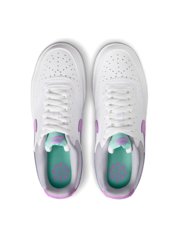 Кросівки жіночі Nike W Court Vision Low Next Nature White Rush Fuchsia