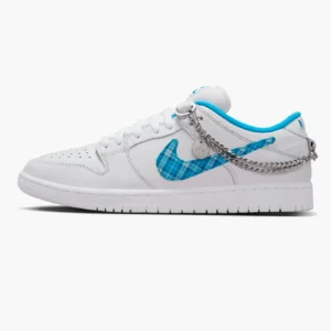 Кросівки чоловічі Nicole Hause x Nike Dunk Low Pro SB White University Blue