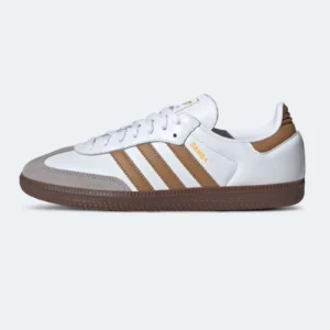 Кросівки унісекс Adidas Samba OG White Brown Desert