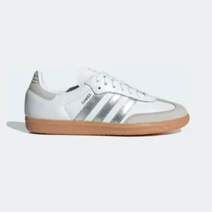 Кросівки жіночі Adidas Samba OG White Silver Grey